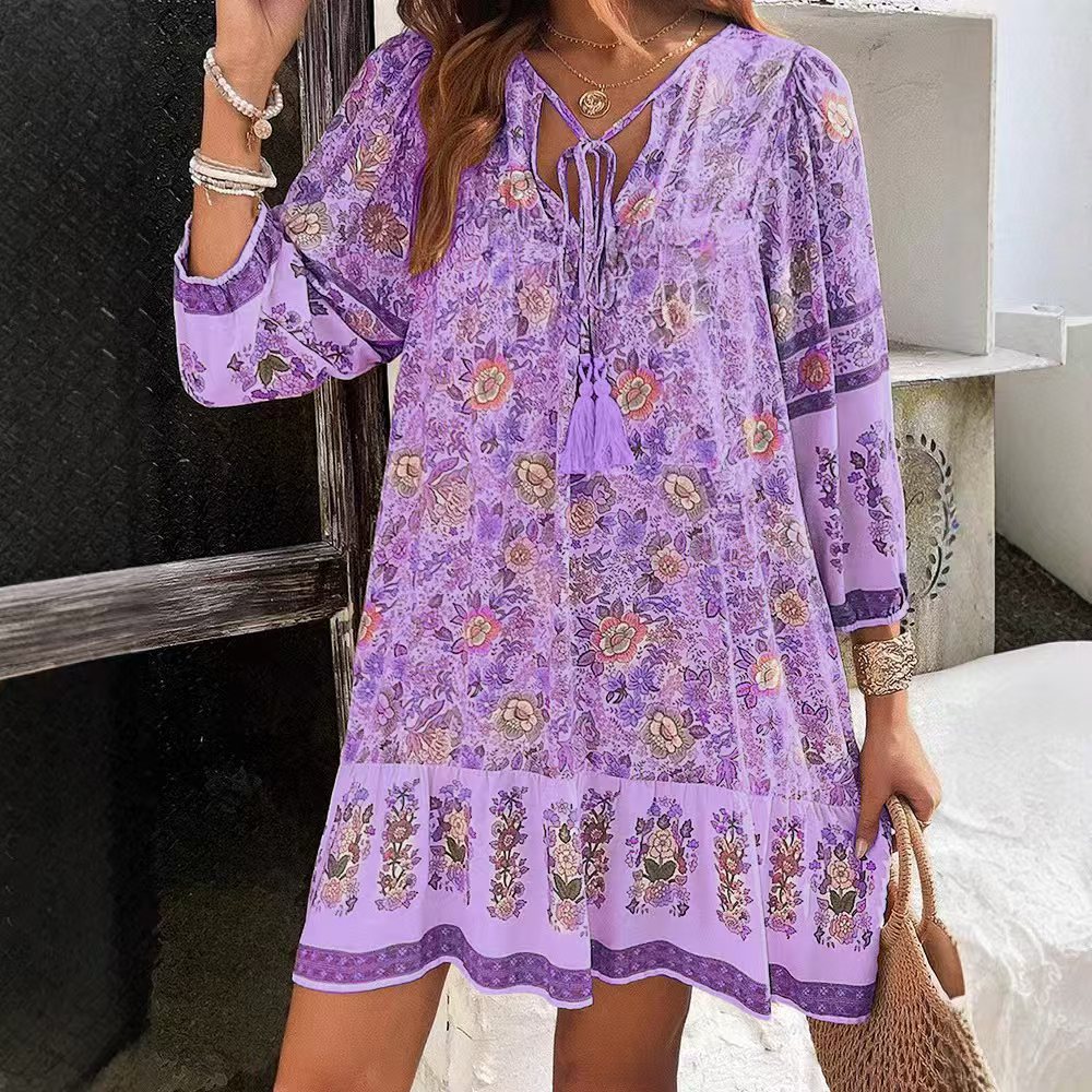 Bohemian Holiday Dress