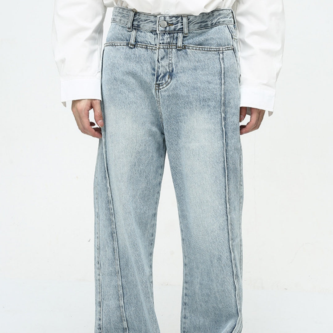 Mens Retro Casual Jeans