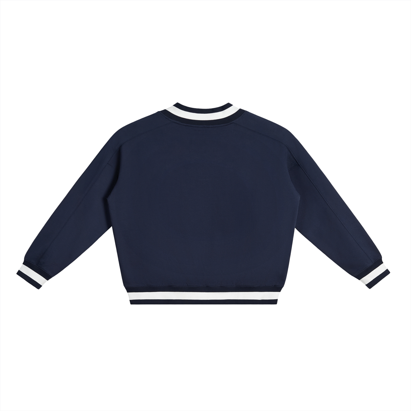 V-Neck Collar Sweatshirt