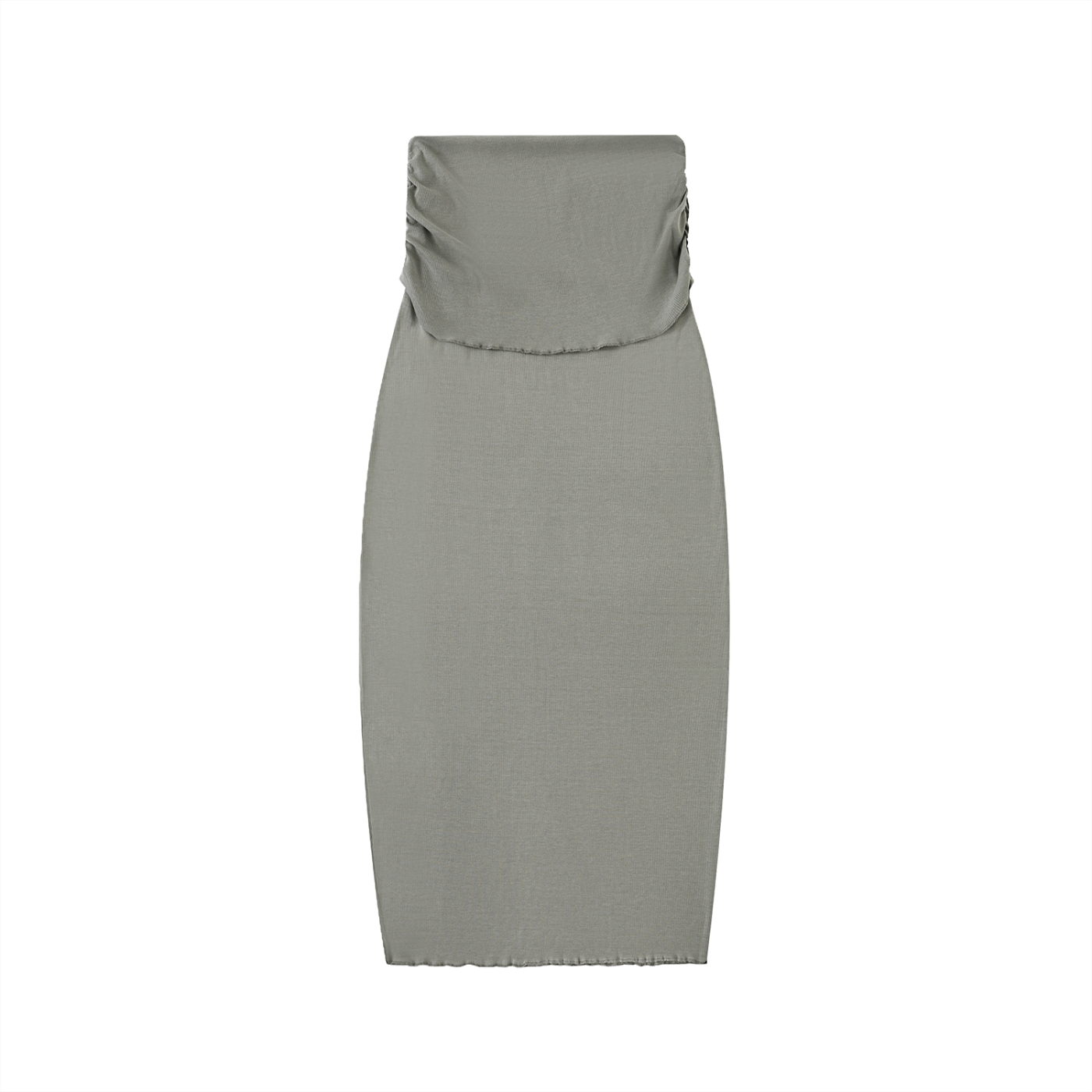Straight Hip Slim Maxi Skirt