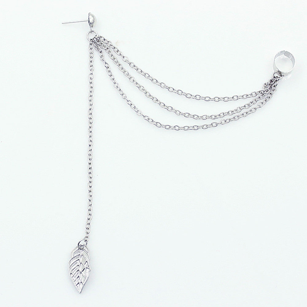 Tassel Leaf Earrings