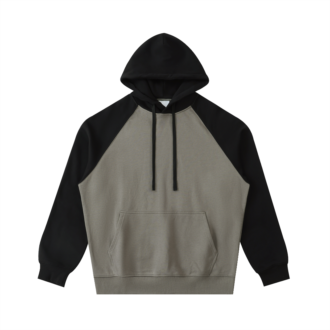 Color-Block Sleeve Hoodie