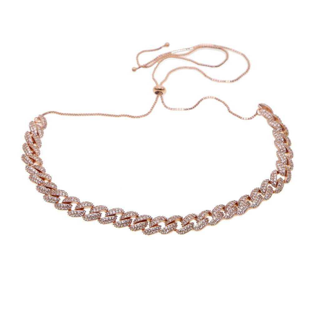 8mm Wide Cuban Chain Necklace