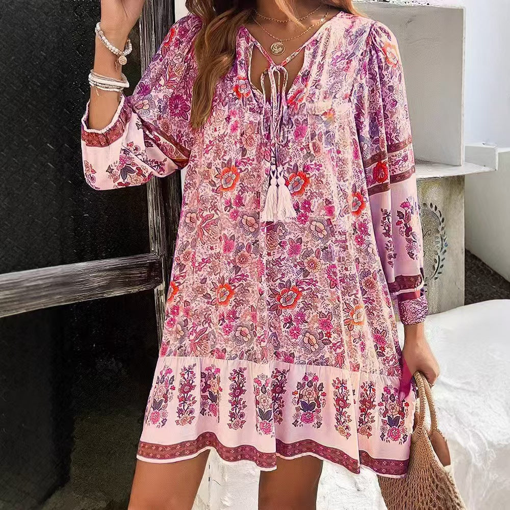 Bohemian Holiday Dress