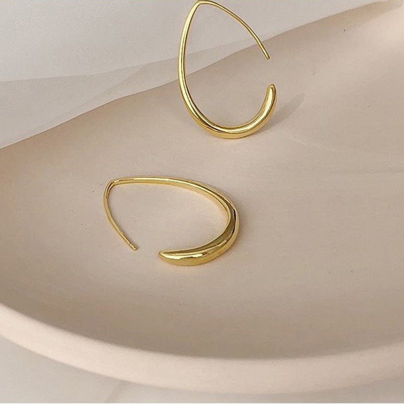 Crescent earrings