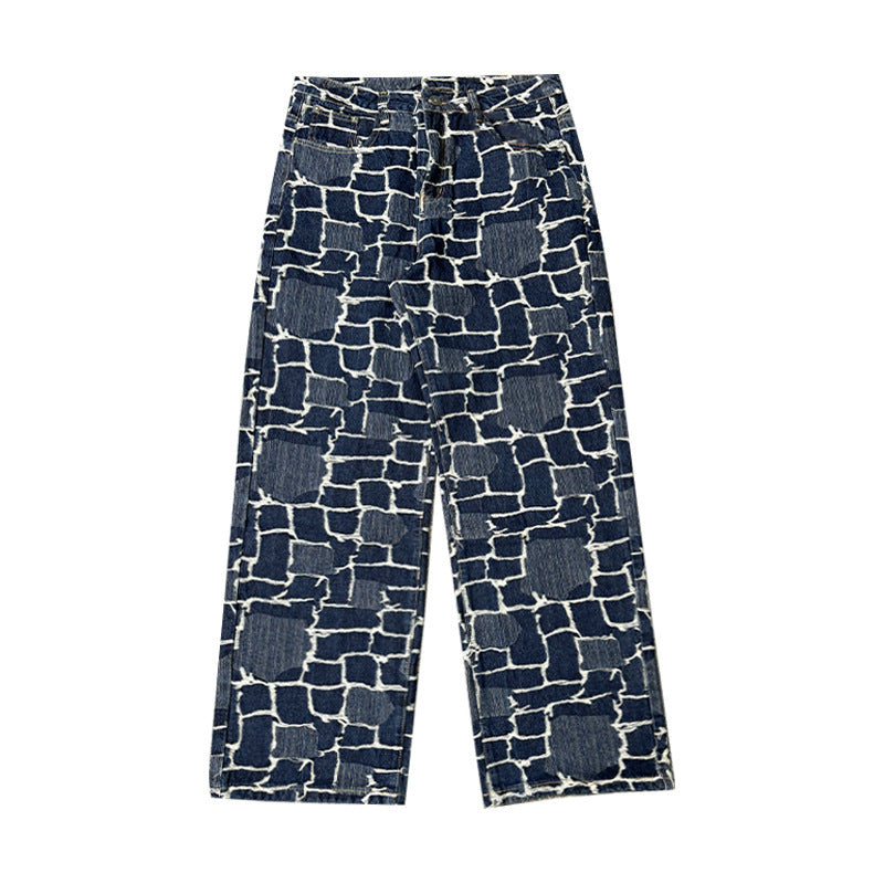 Mens Straight Jeans