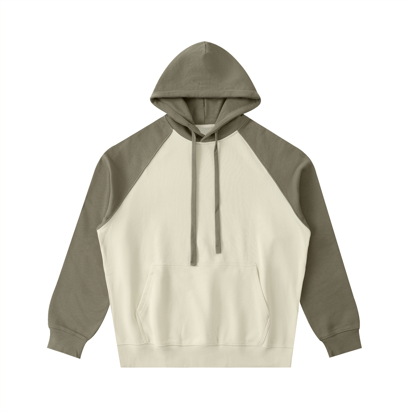 Color-Block Sleeve Hoodie