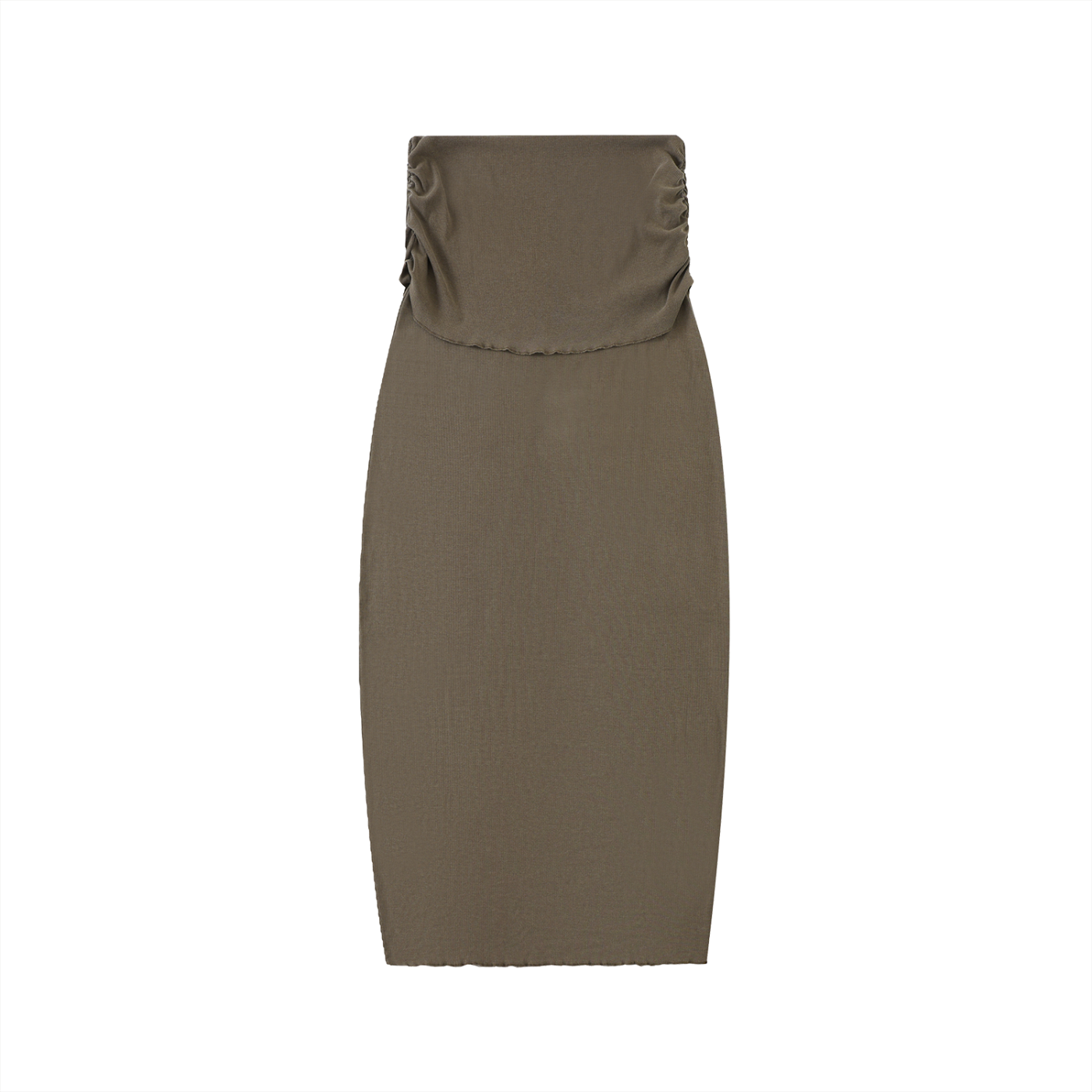 Straight Hip Slim Maxi Skirt