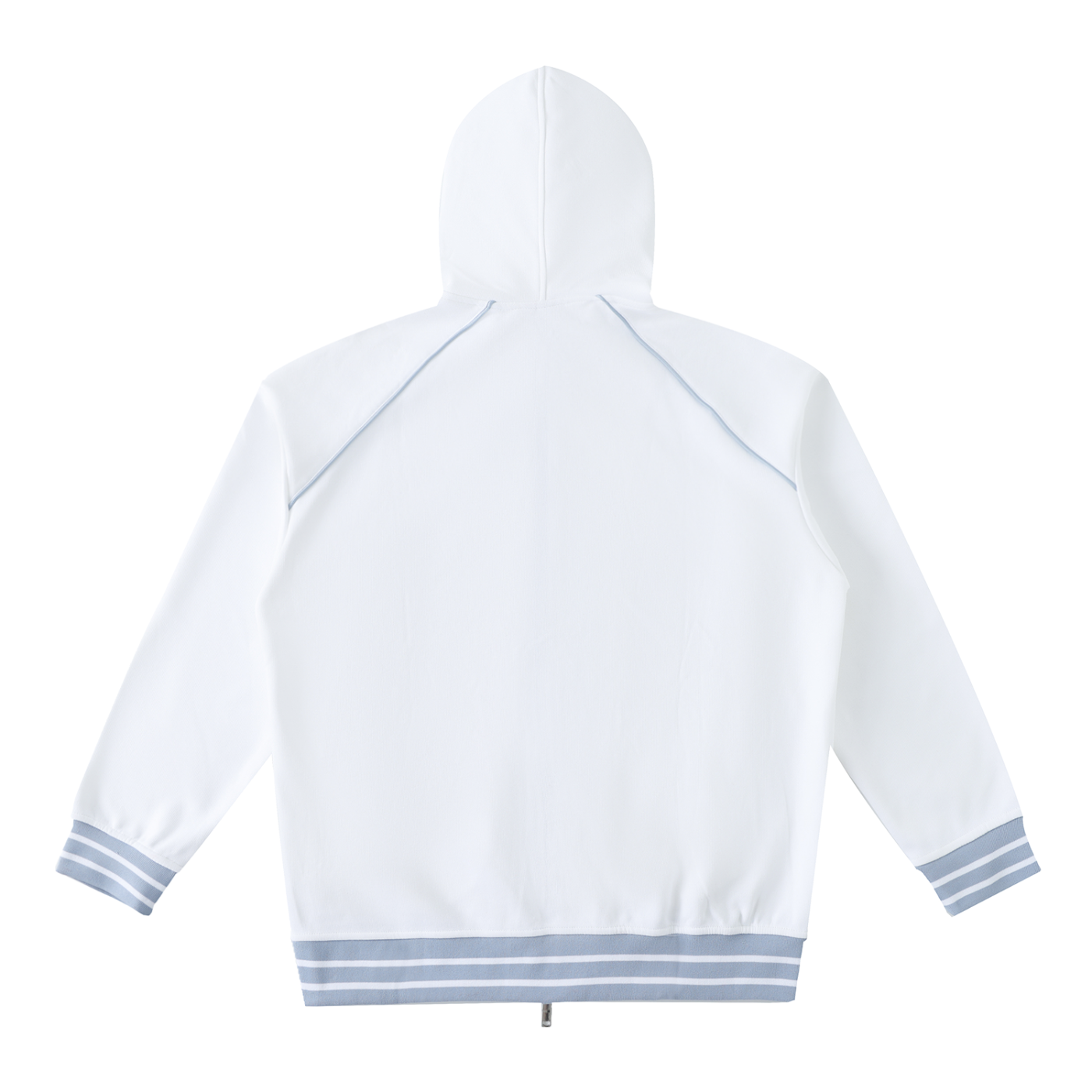 Striped Zip-Up Hoodie