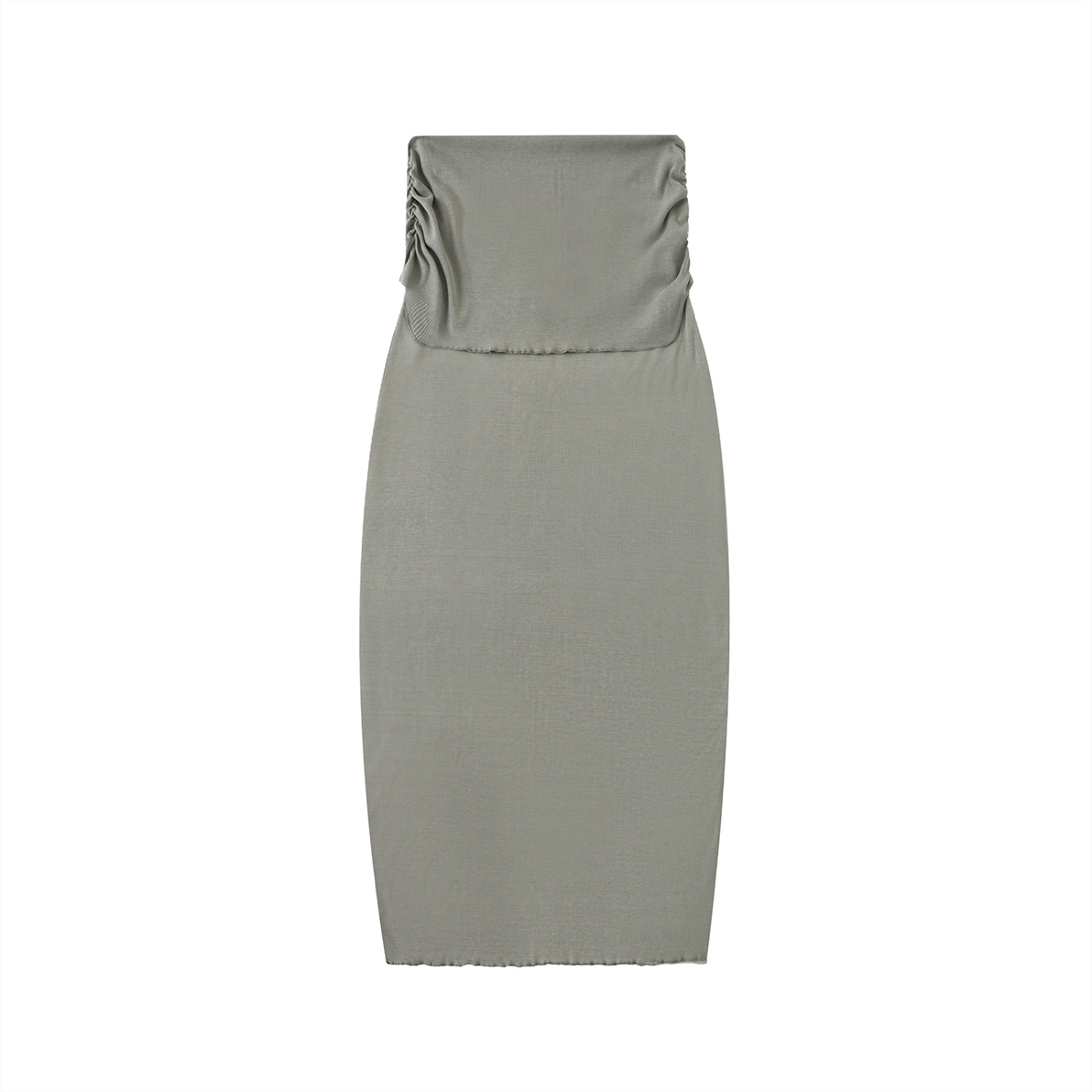Straight Hip Slim Maxi Skirt