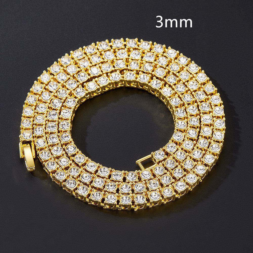 Diamond Tennis Chain Necklace