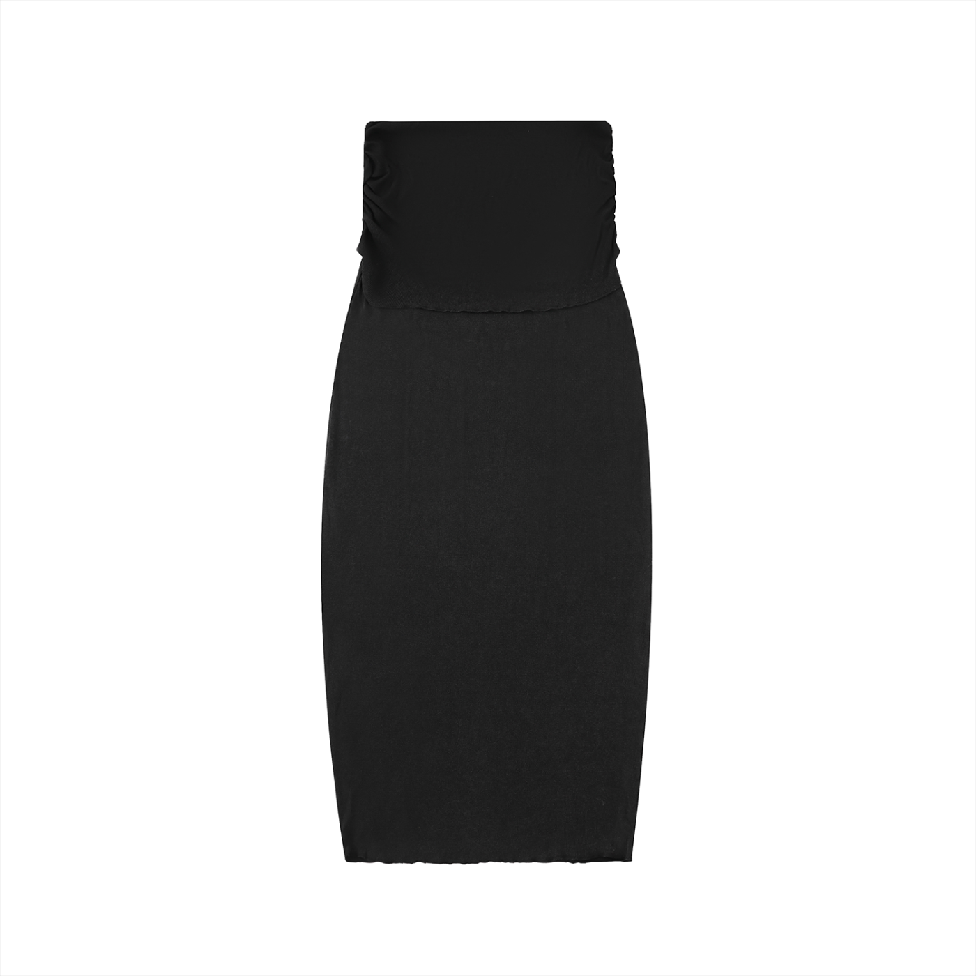 Straight Hip Slim Maxi Skirt