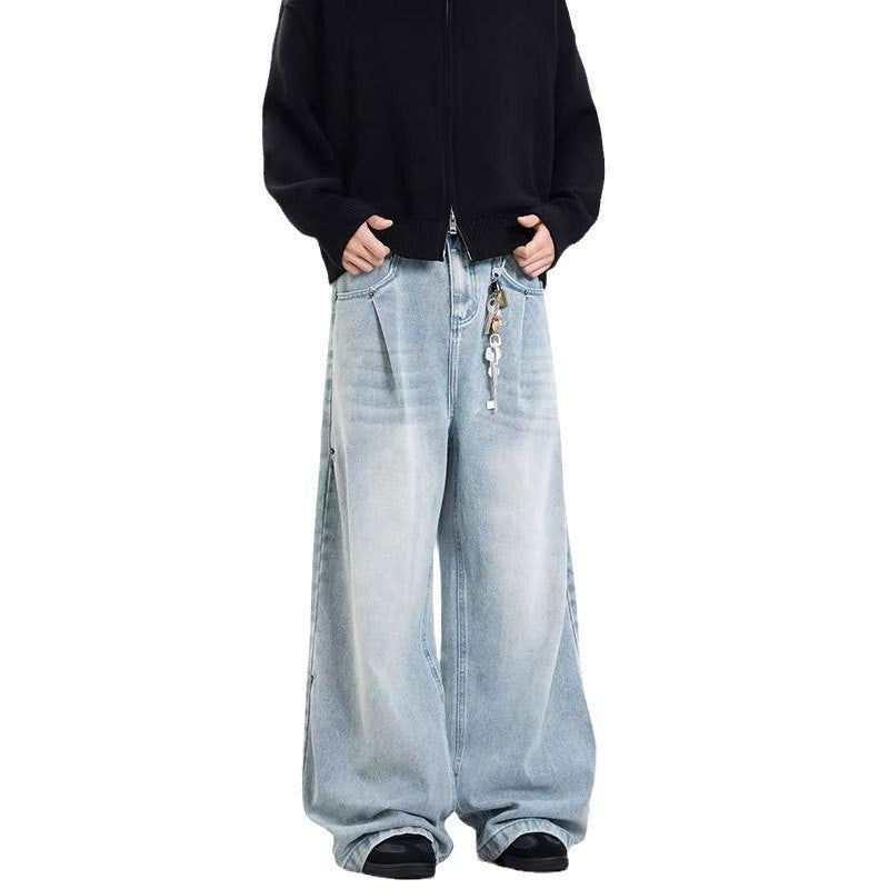 Washed Blue Jeans