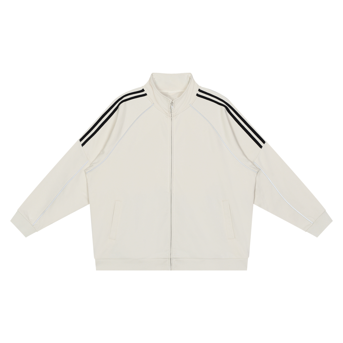 Striped Sleeve Jacket