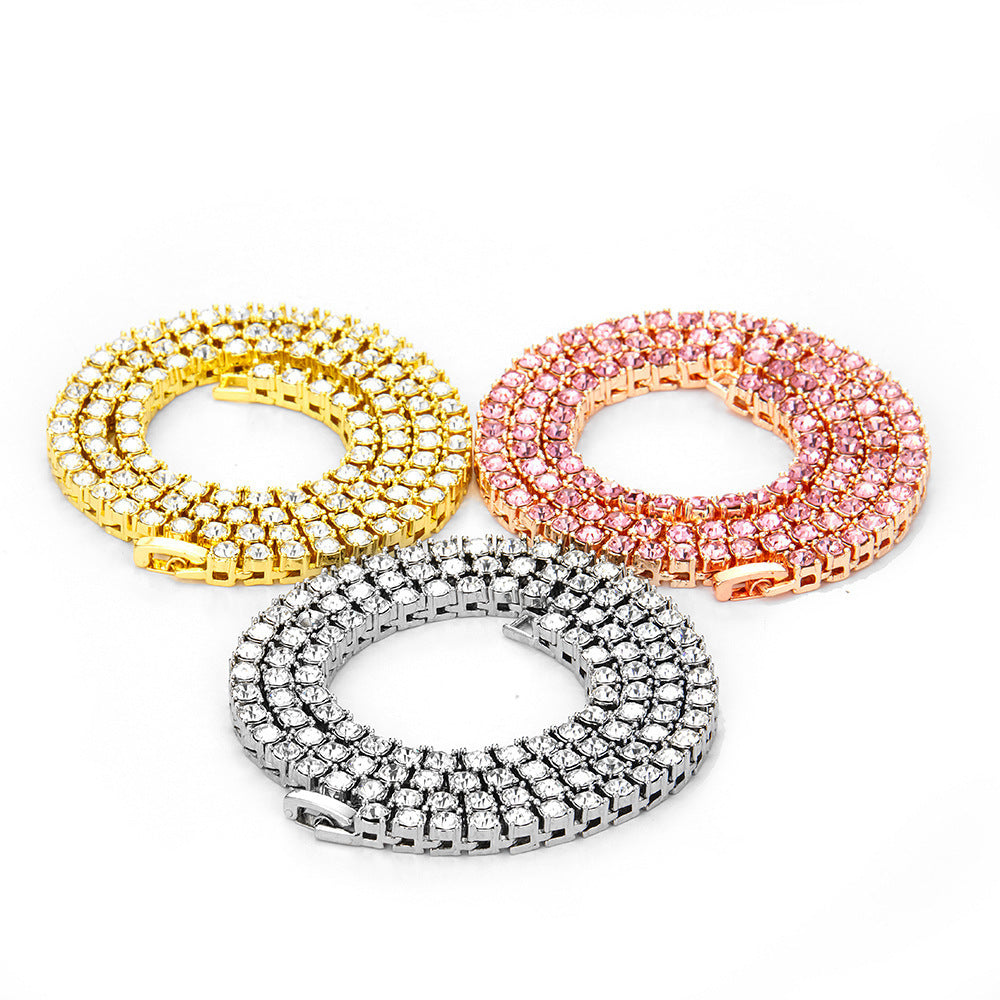 Diamond Tennis Chain Necklace