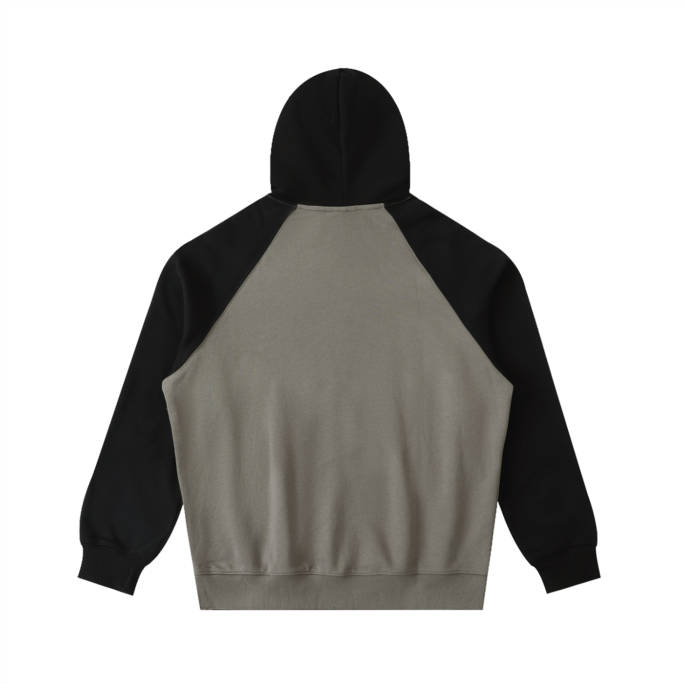 Color-Block Sleeve Hoodie