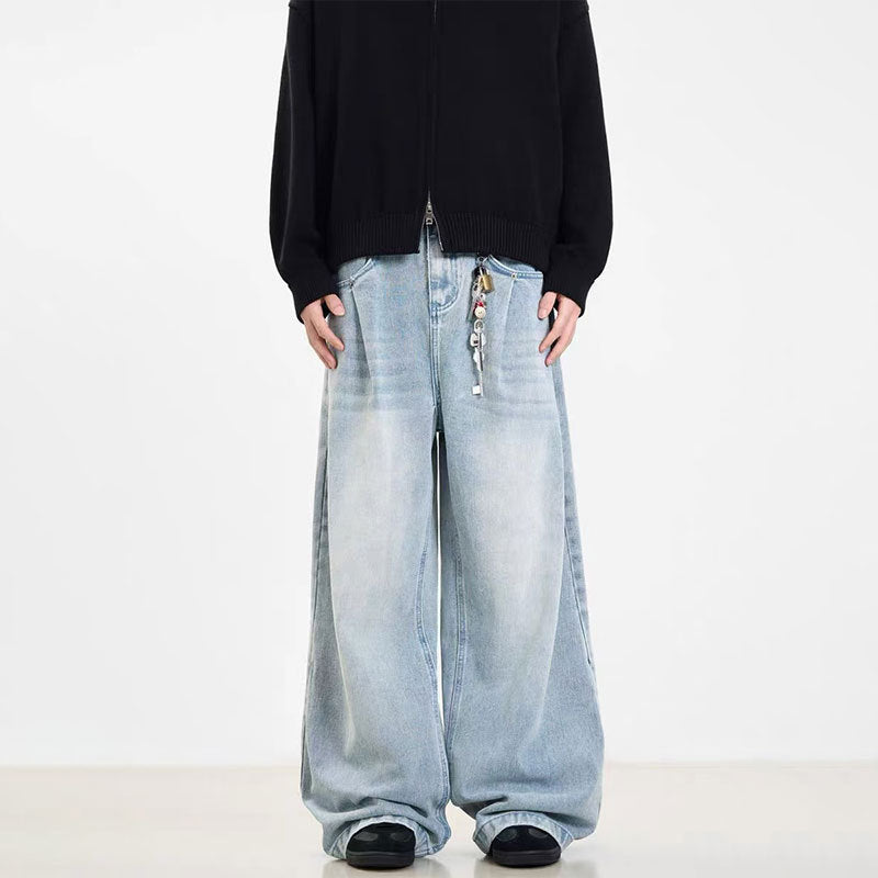 Washed Blue Jeans