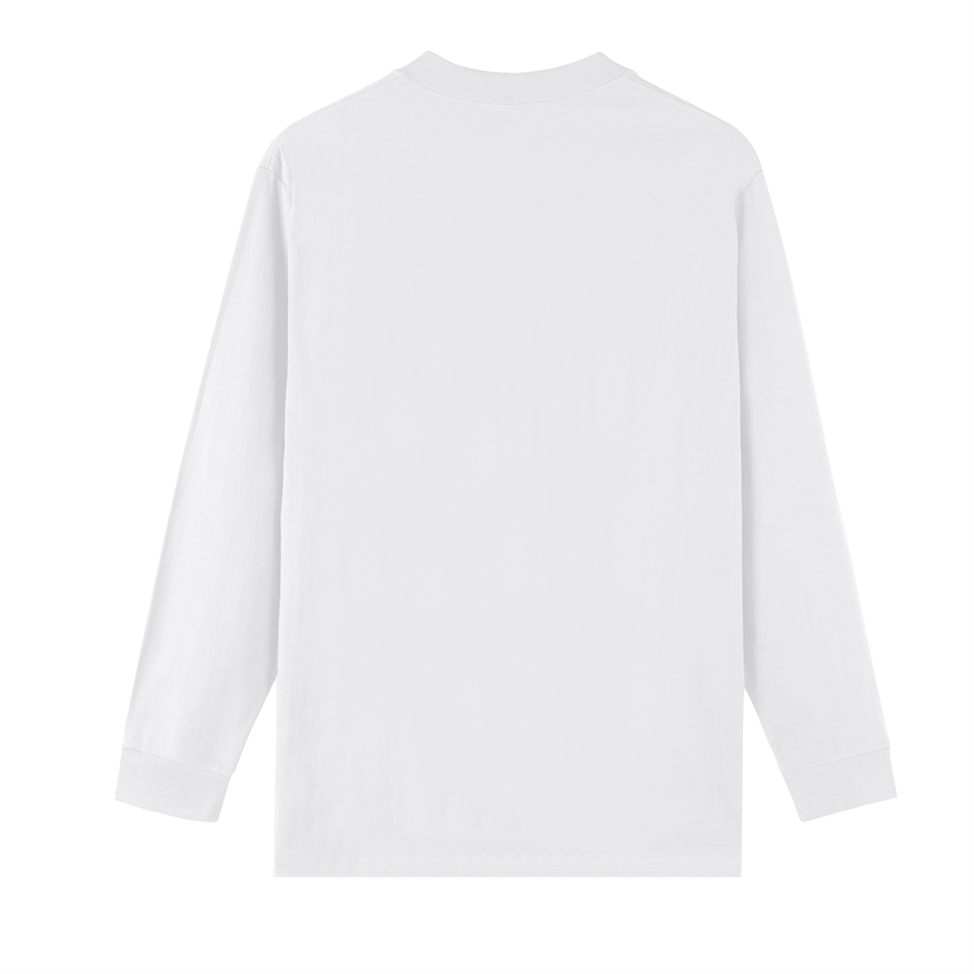 Crew Neck Drop Long Sleeve