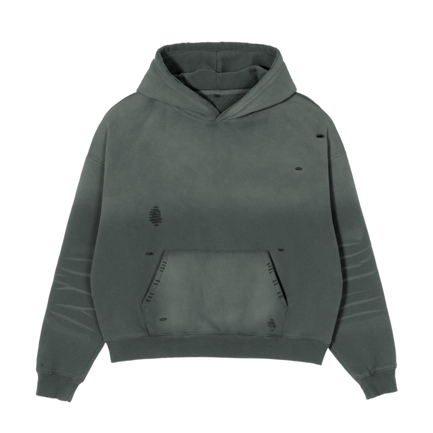 Sunfade Boxy Fleece Hoodie