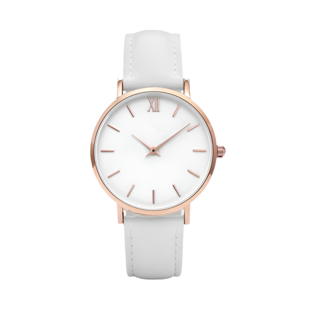 Leather Quartz Watch