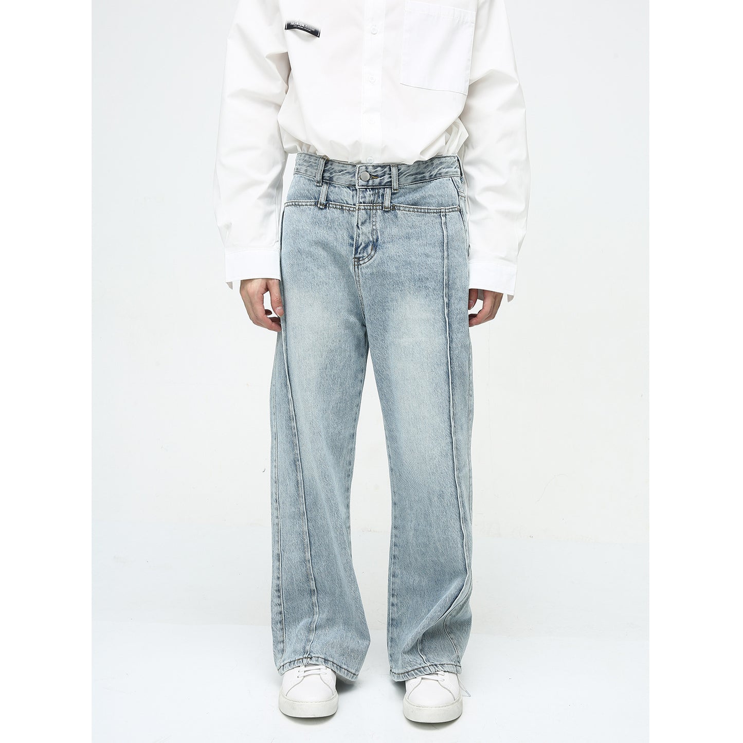 Mens Retro Casual Jeans