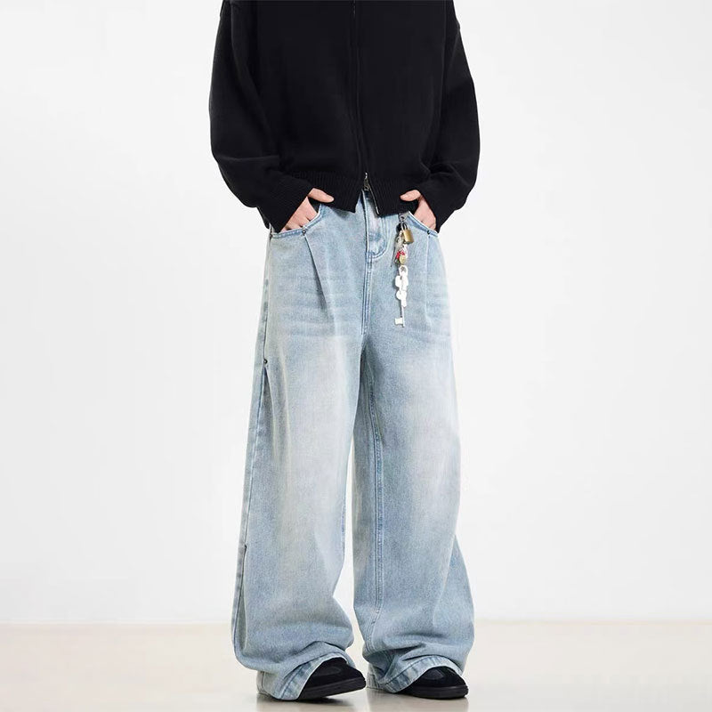 Washed Blue Jeans