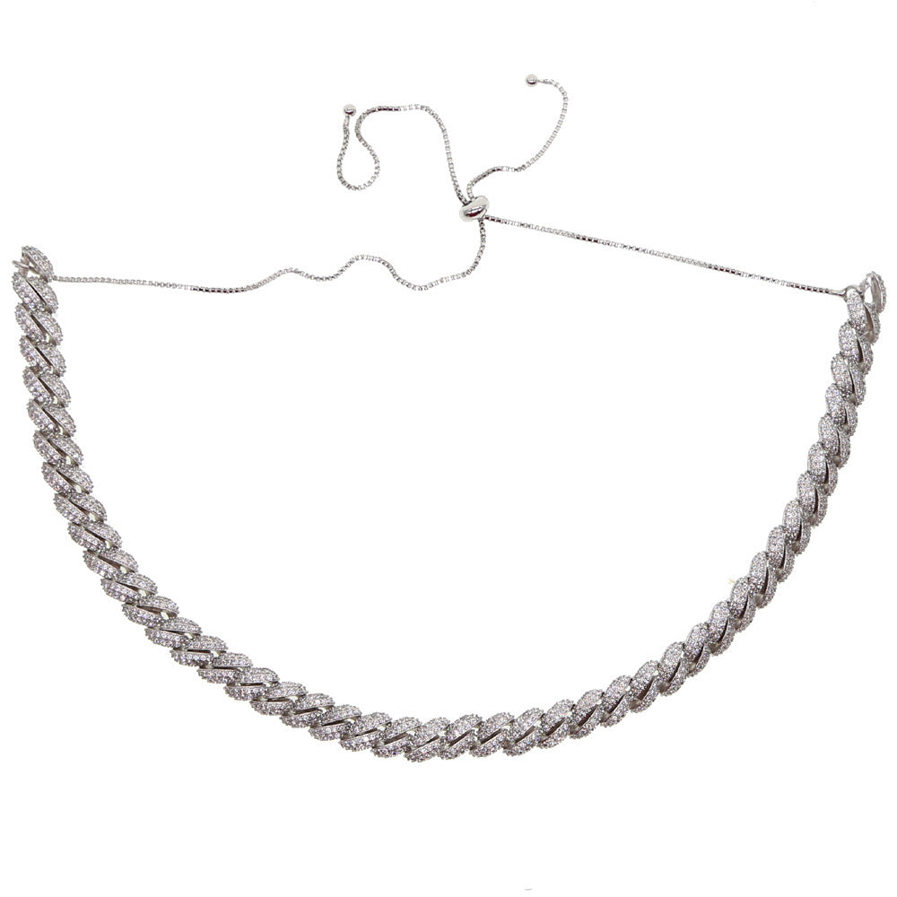 8mm Wide Cuban Chain Necklace