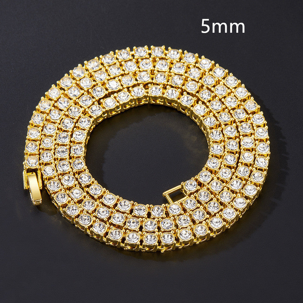Diamond Tennis Chain Necklace