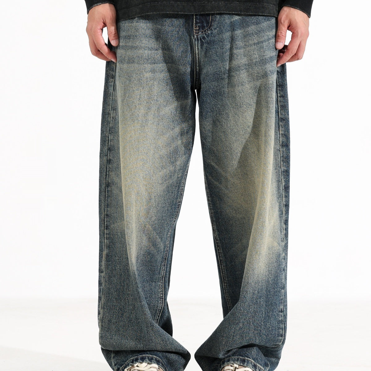 Retro Wide Leg Jeans