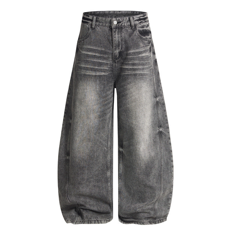 Straight Washed Jeans