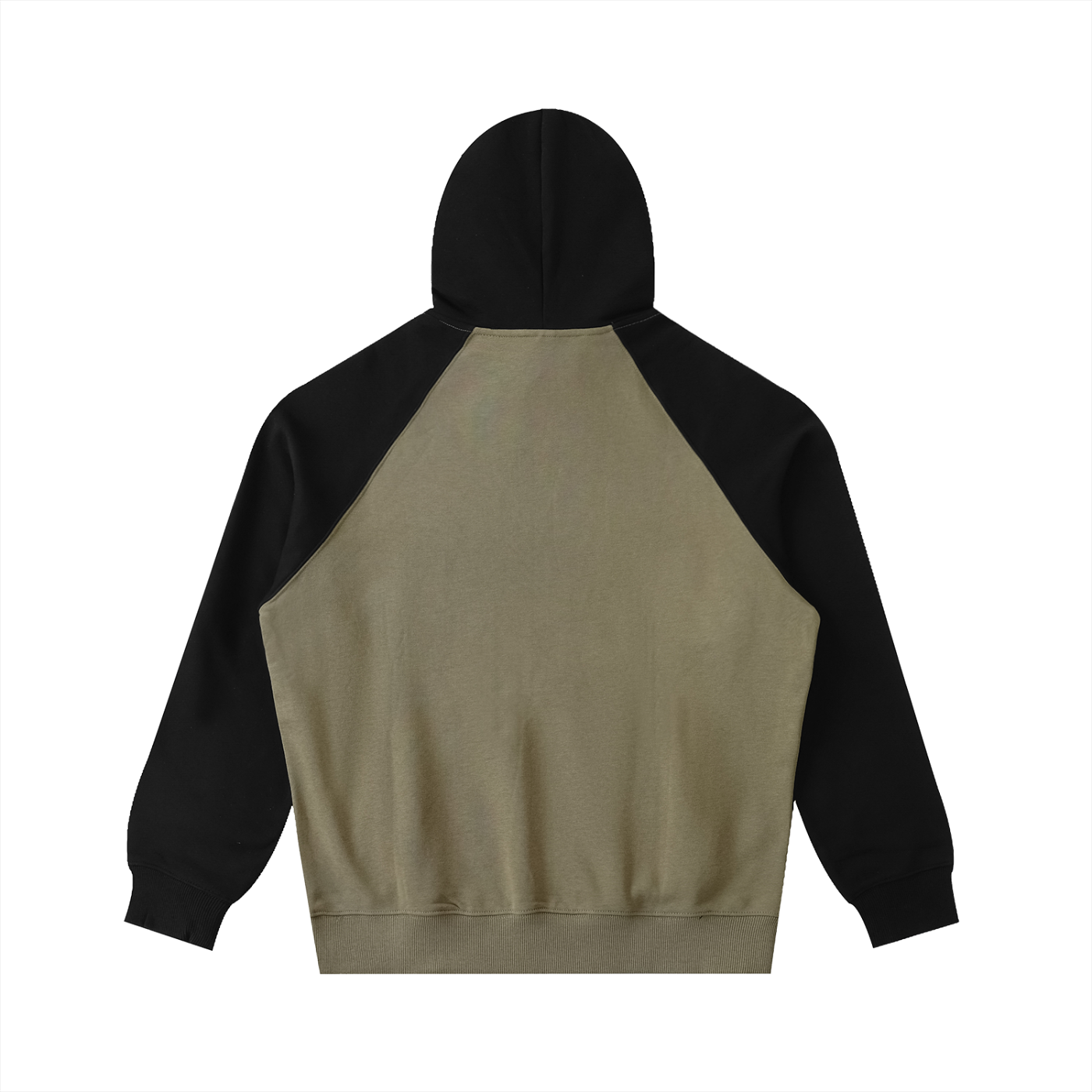 Color-Block Sleeve Hoodie