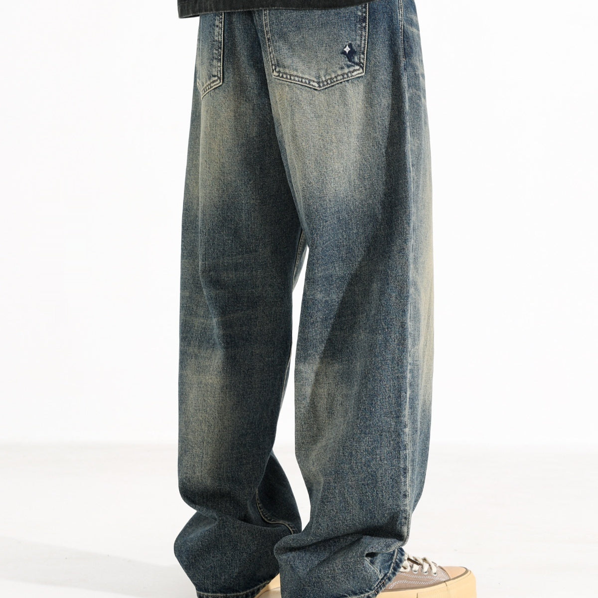 Retro Wide Leg Jeans