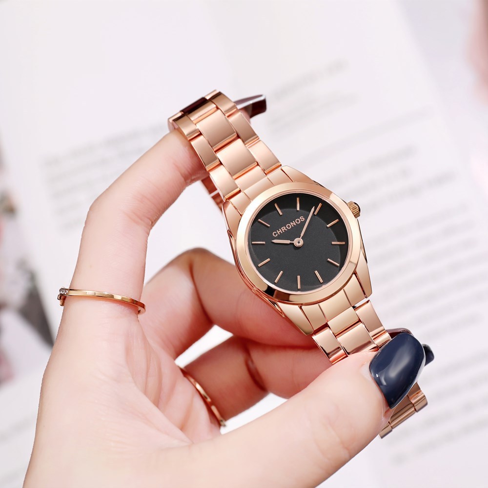 Chrome Quartz Watch