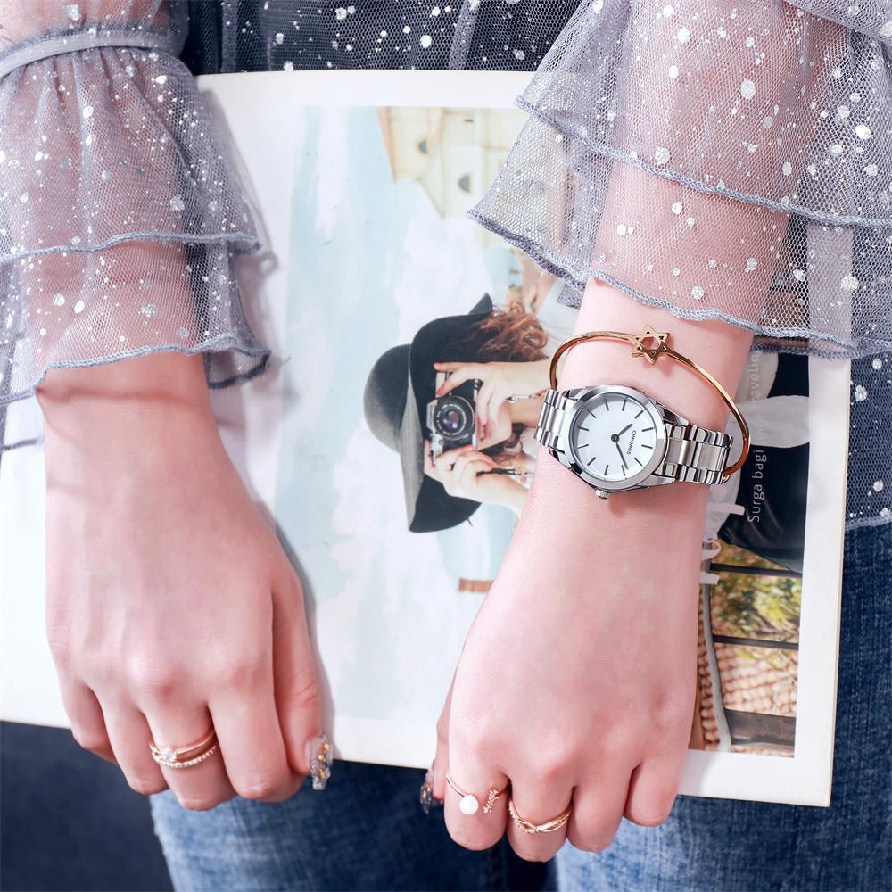 Chrome Quartz Watch