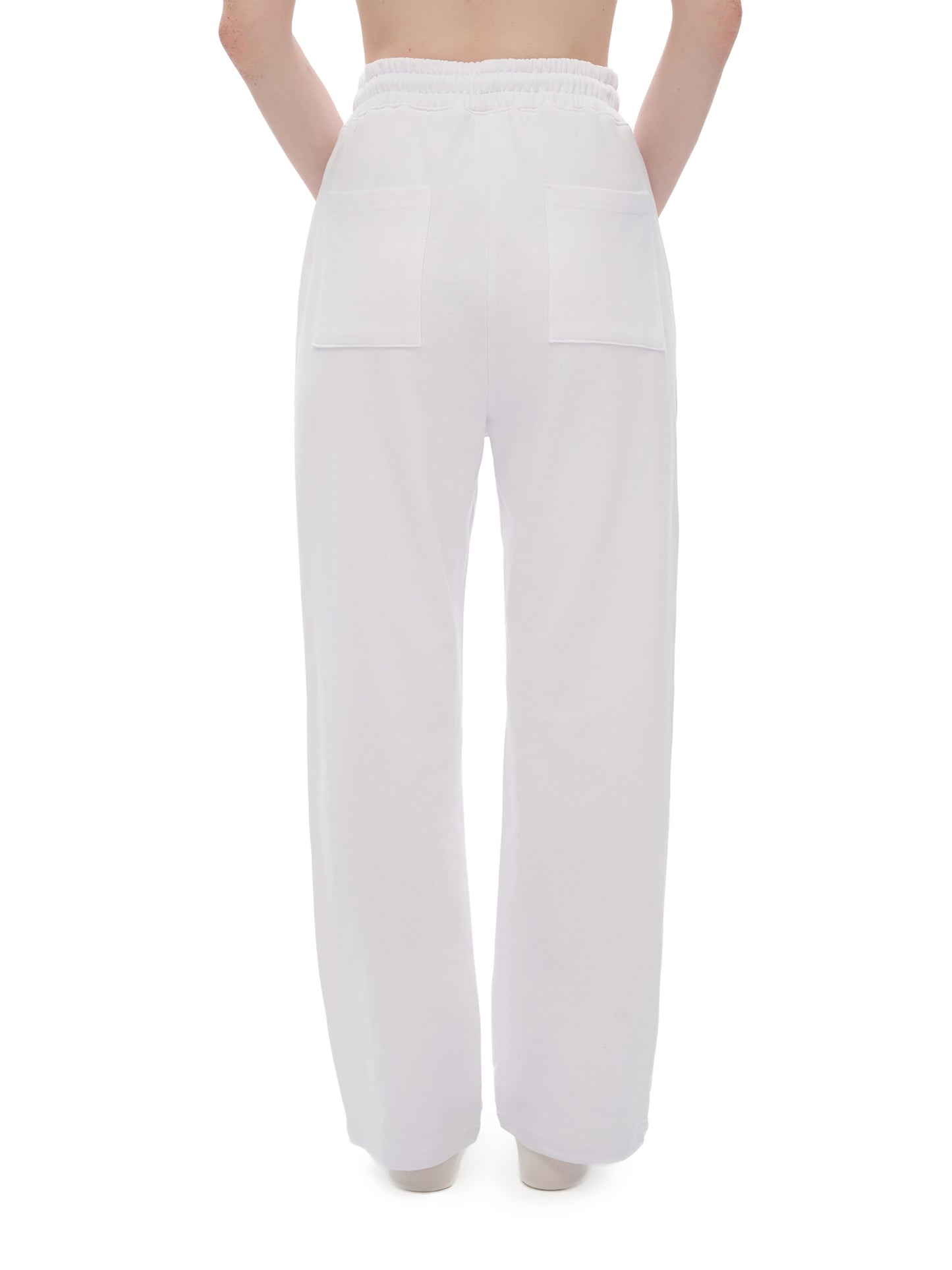 Loose Fit Fleece Straight Leg Pants