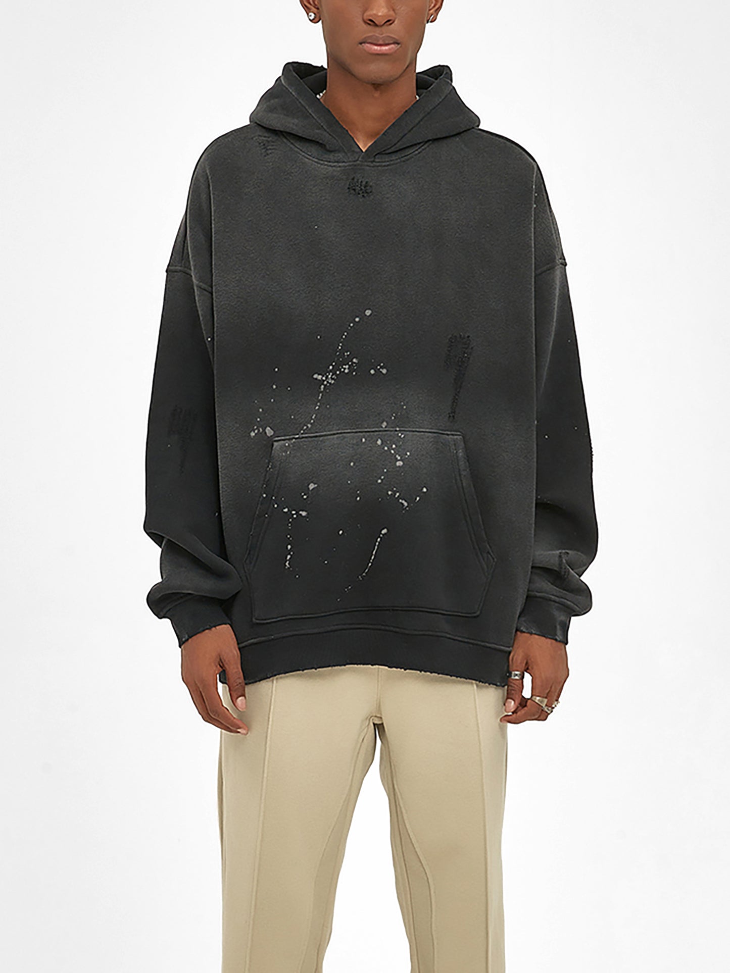Vintage Frayed Hoodie
