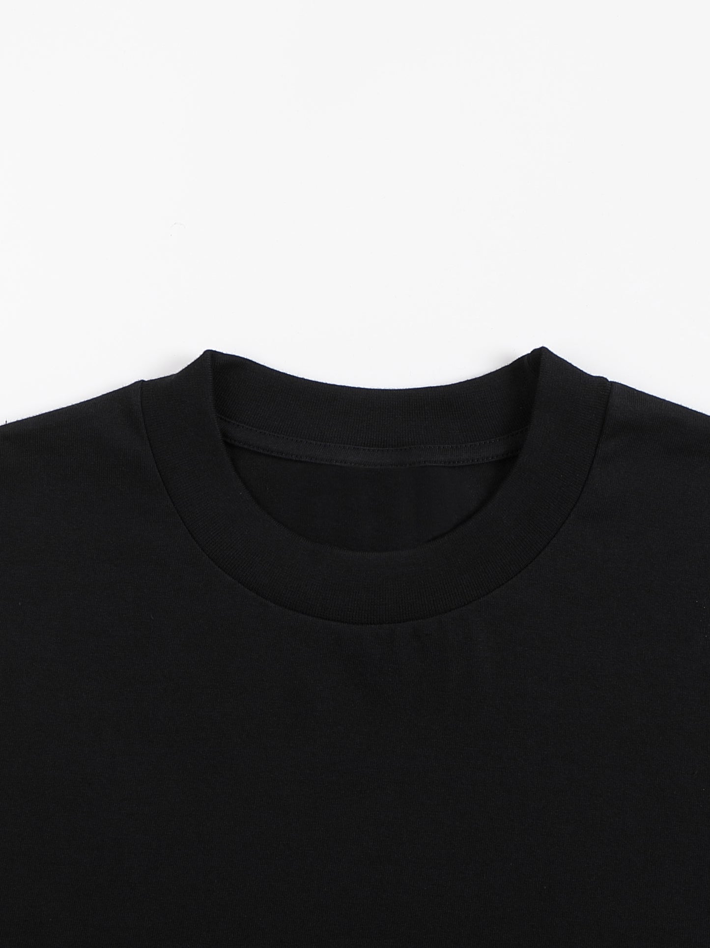 Crew Neck Drop Long Sleeve
