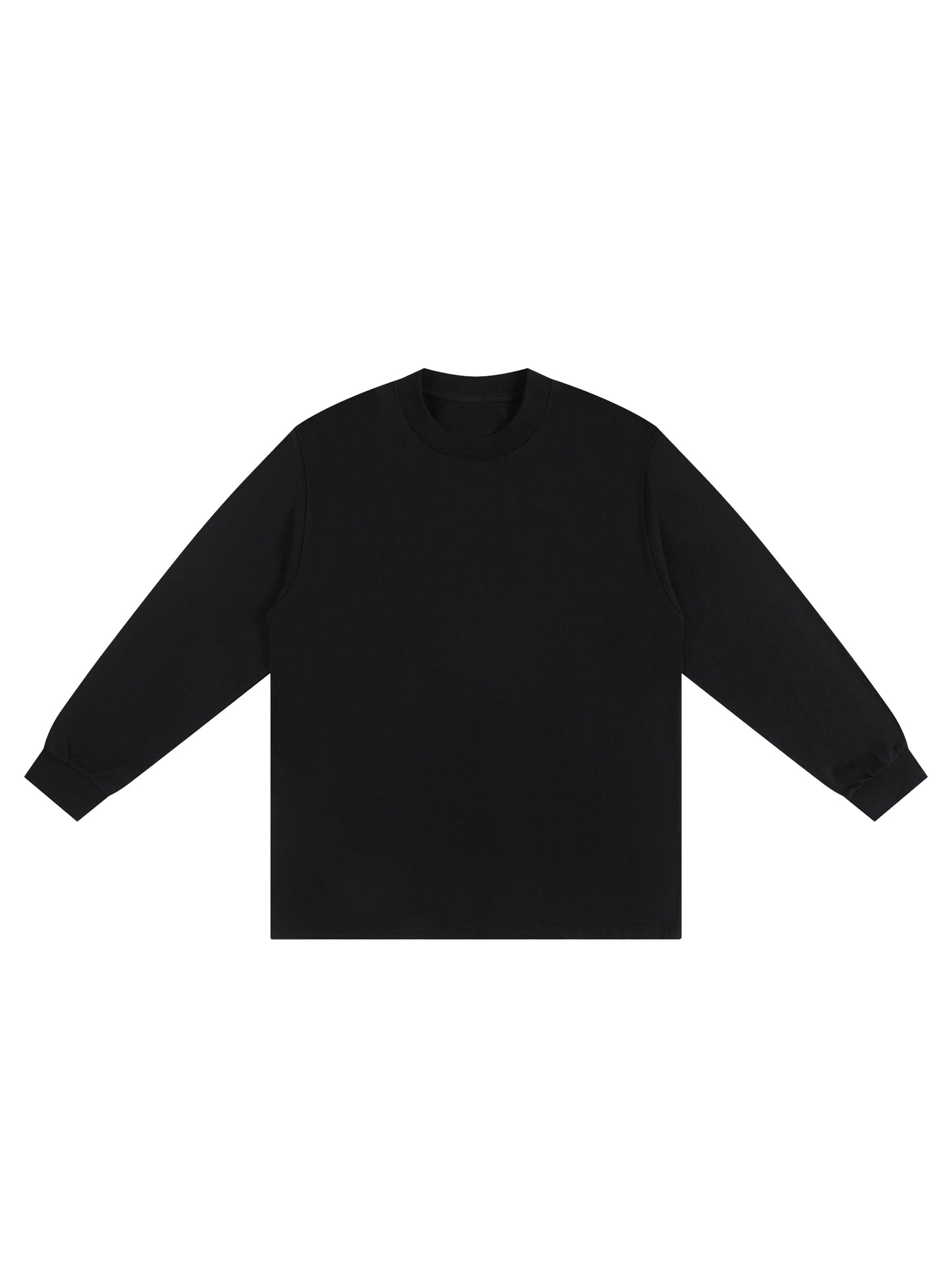 Crew Neck Drop Long Sleeve
