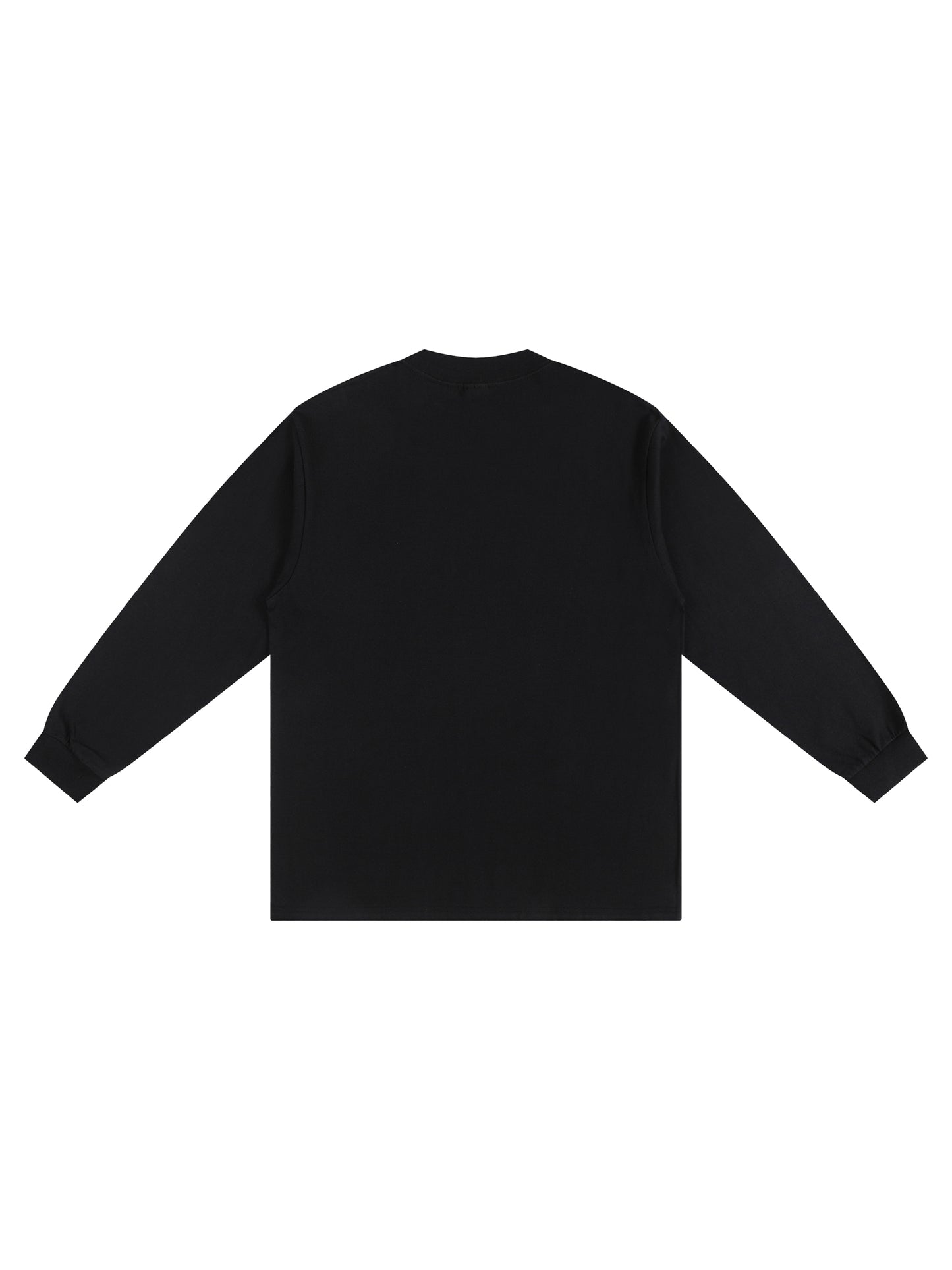 Crew Neck Drop Long Sleeve