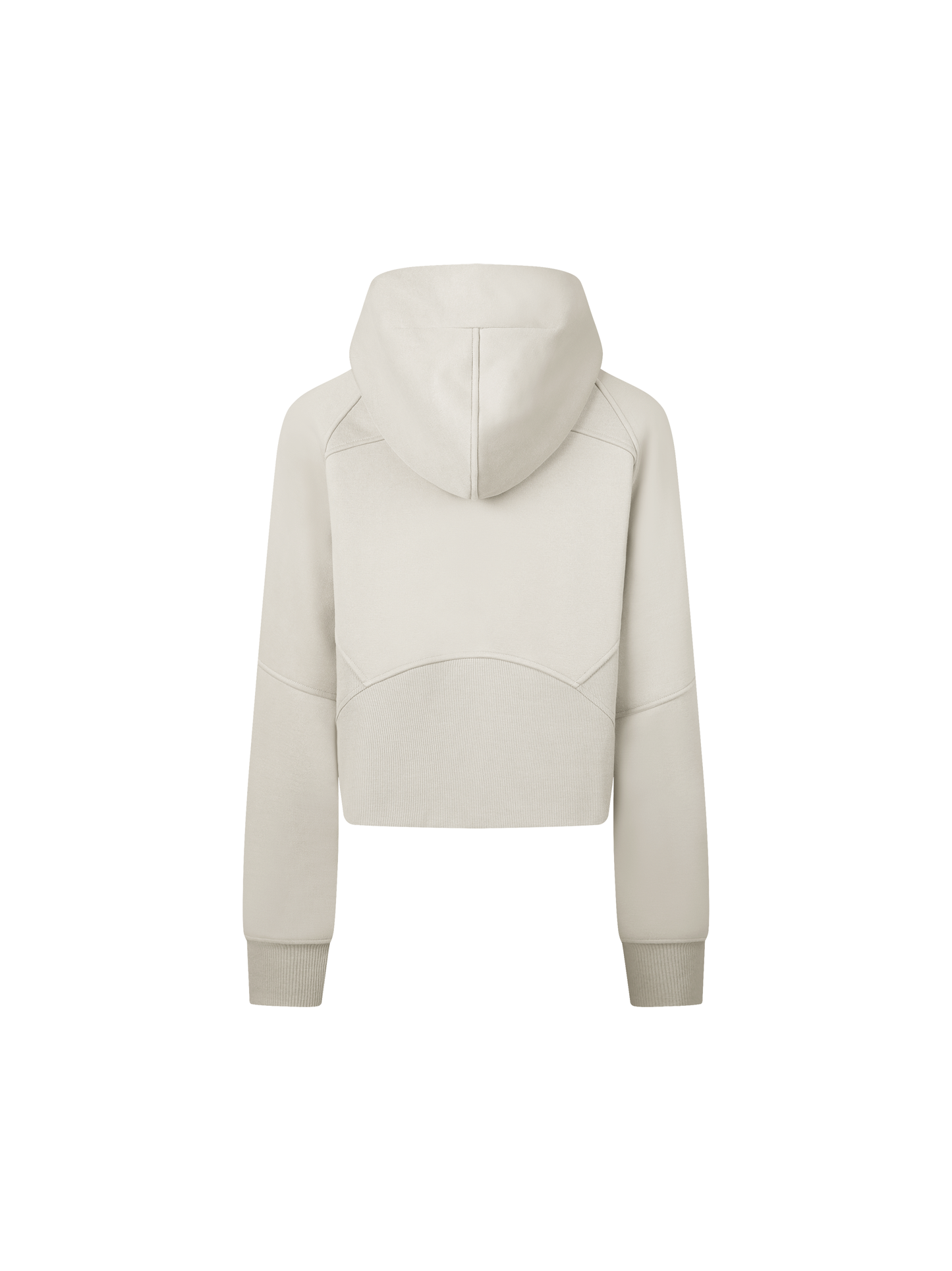 Zip-Through Cropped Hoodie