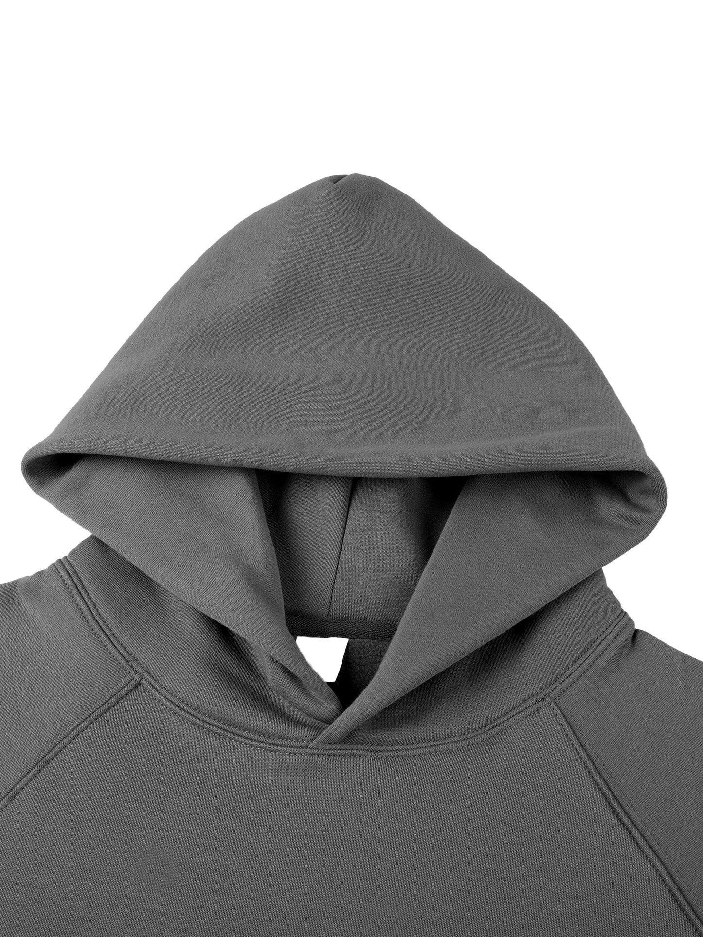 Essential Raglan Fleece Hoodie
