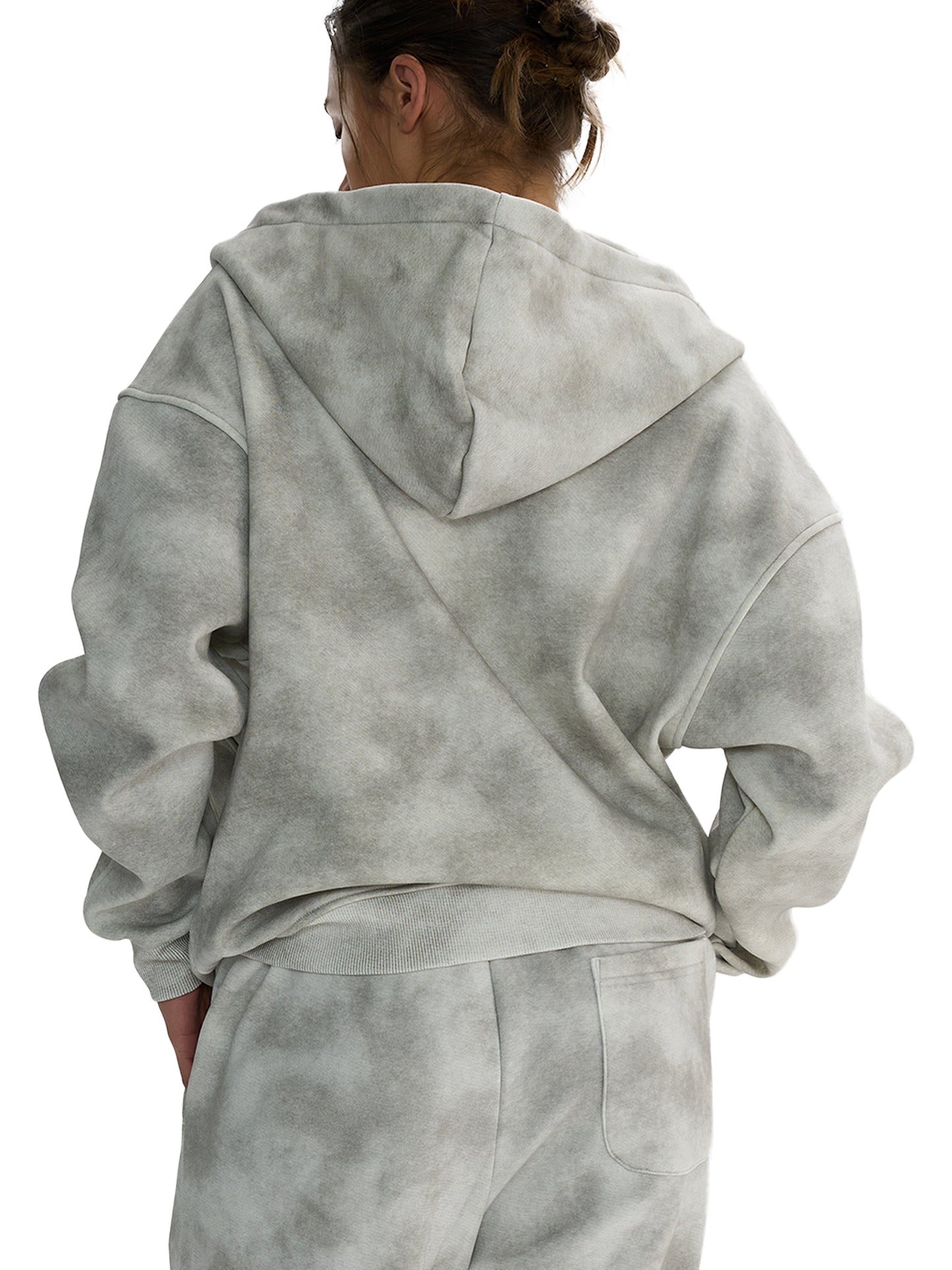 Zip-Up Fleece Hoodie