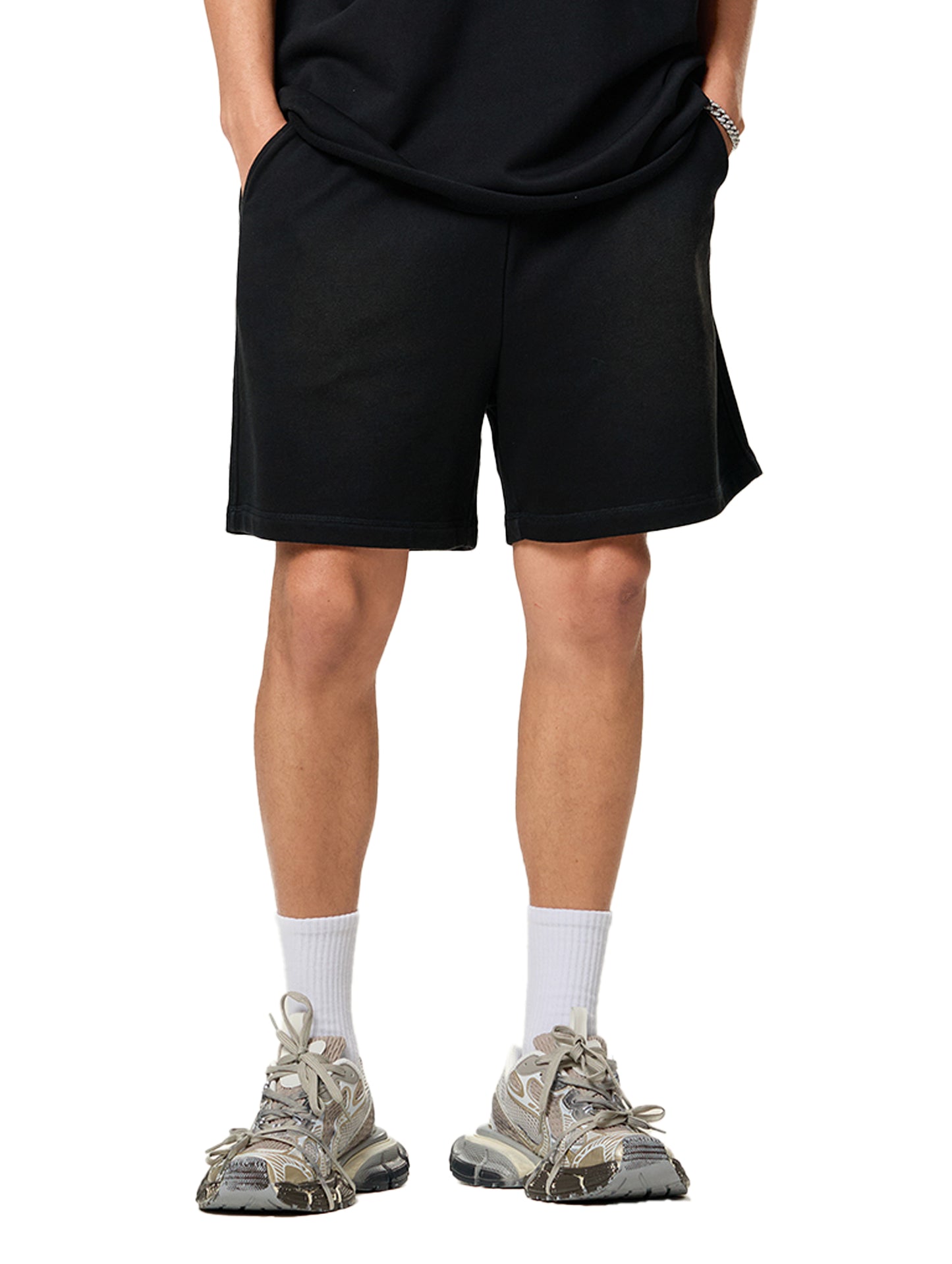 Sun Fade Cotton Shorts