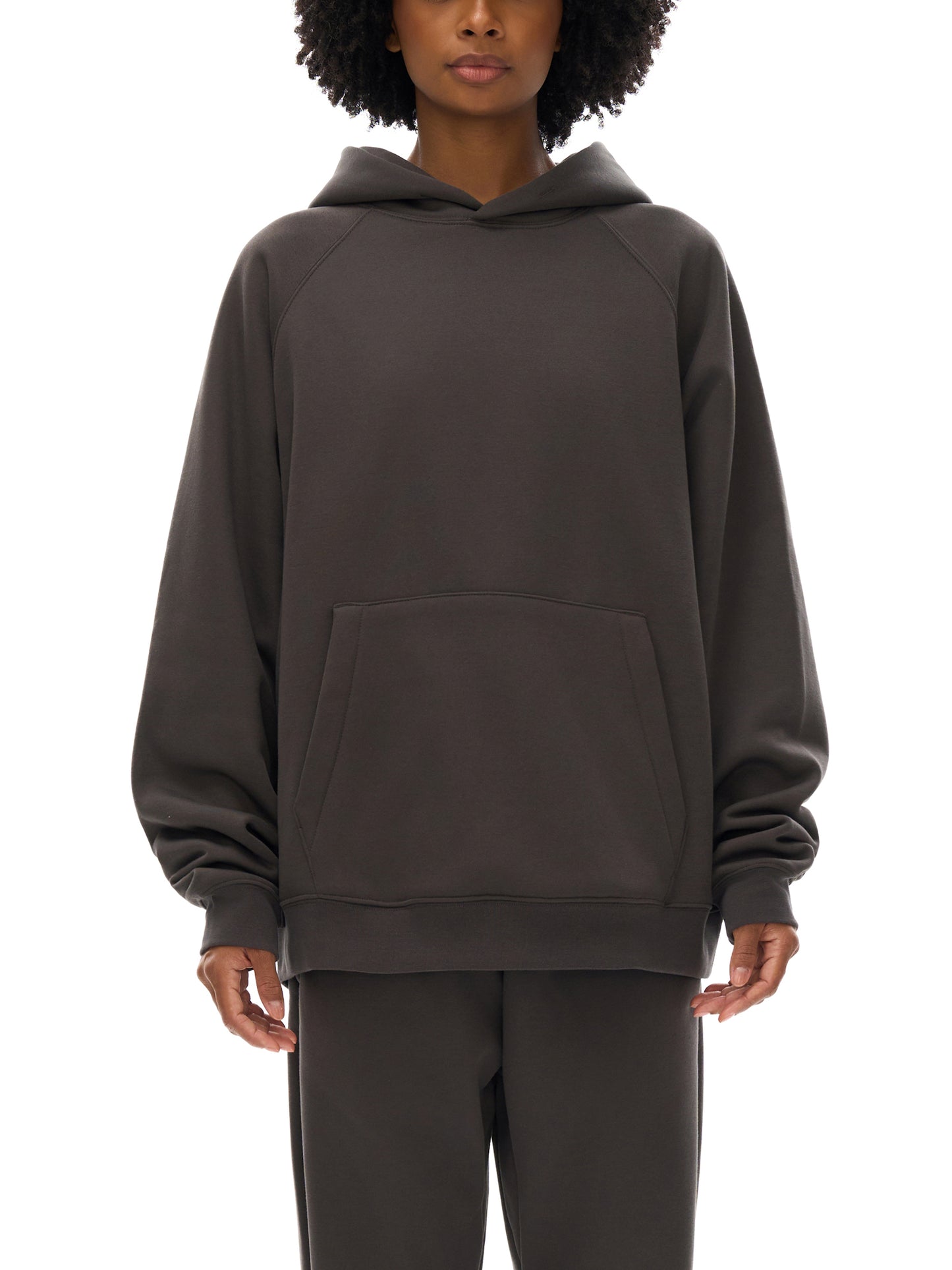 Essential Raglan Fleece Hoodie