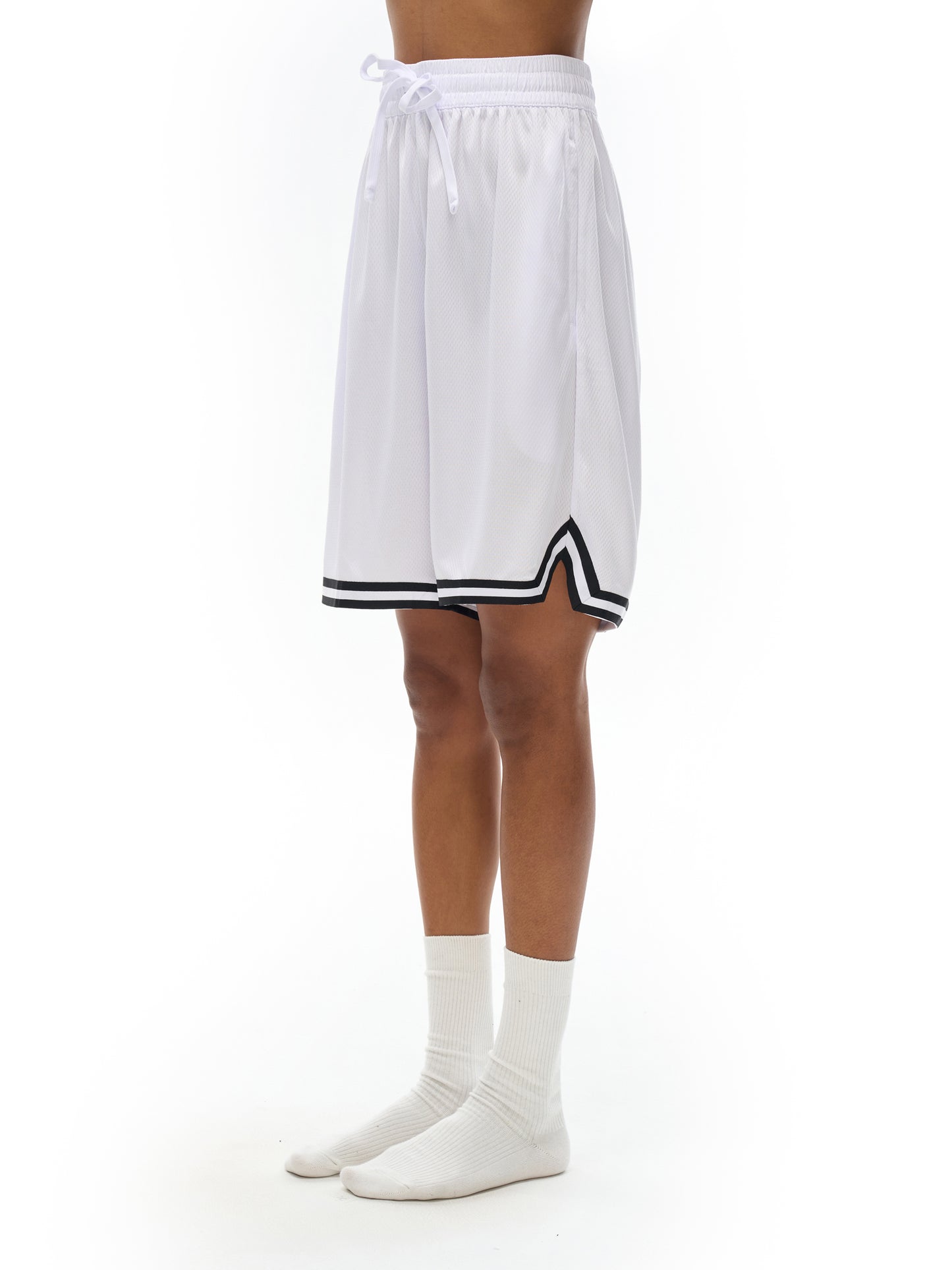 Classic Stripe Basketball Shorts