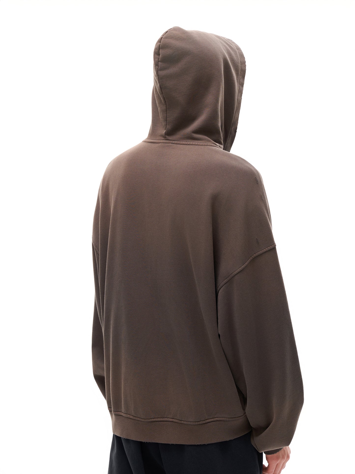 Frayed Sunfade Zip Hoodie