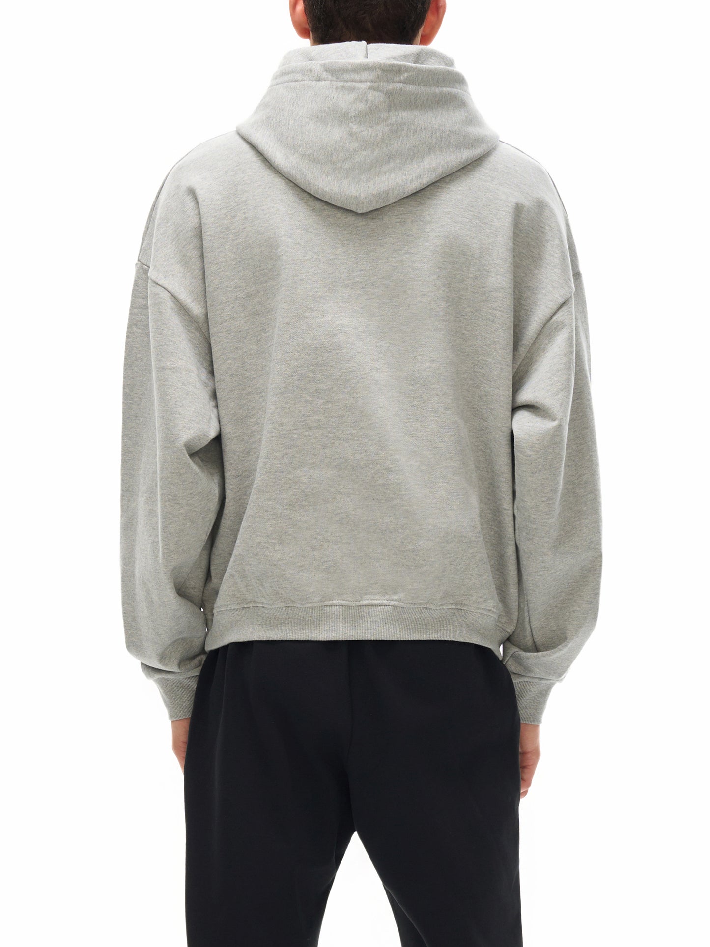 Cotton Cropped Hoodie
