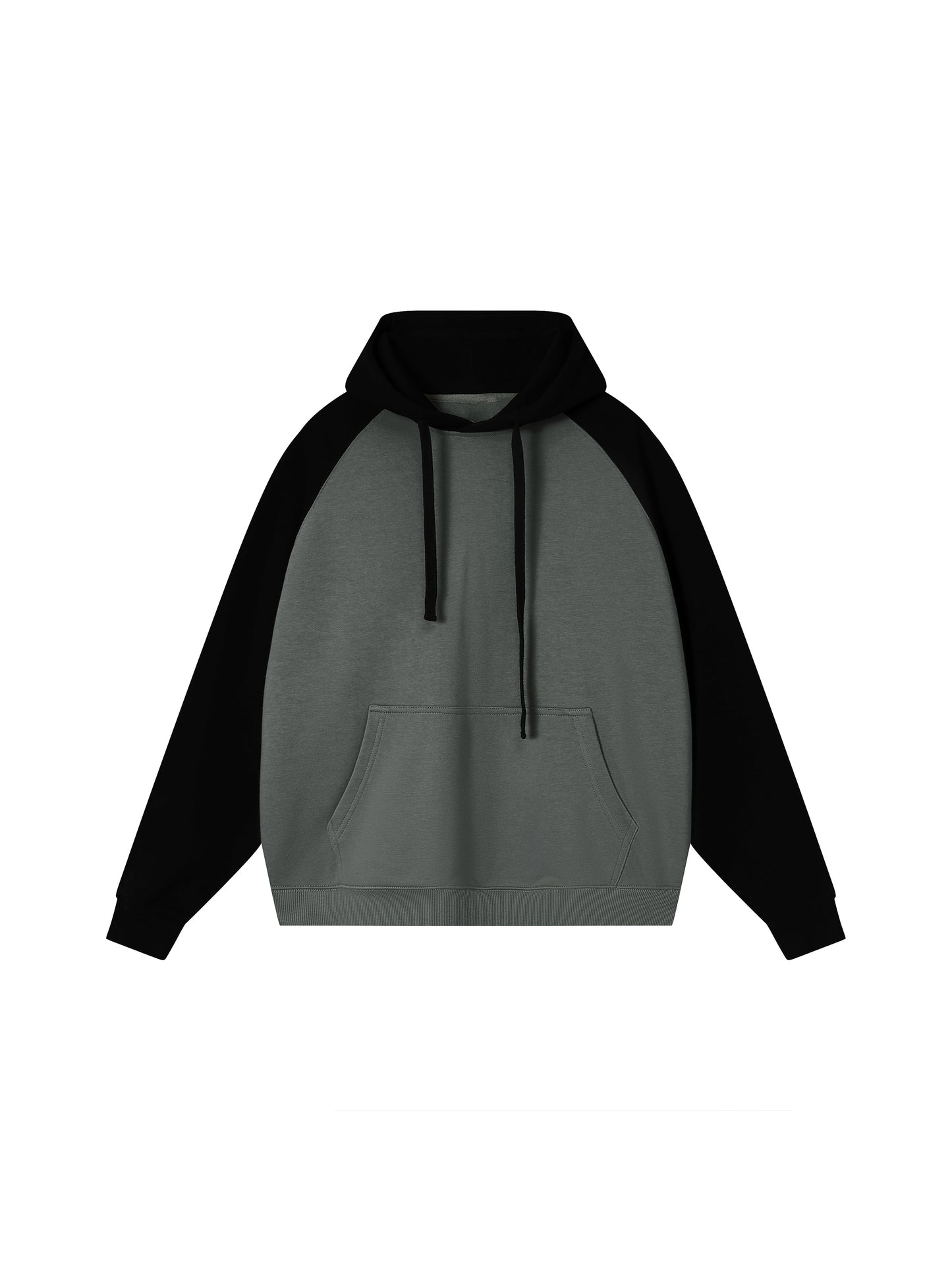 Color-Block Sleeve Hoodie