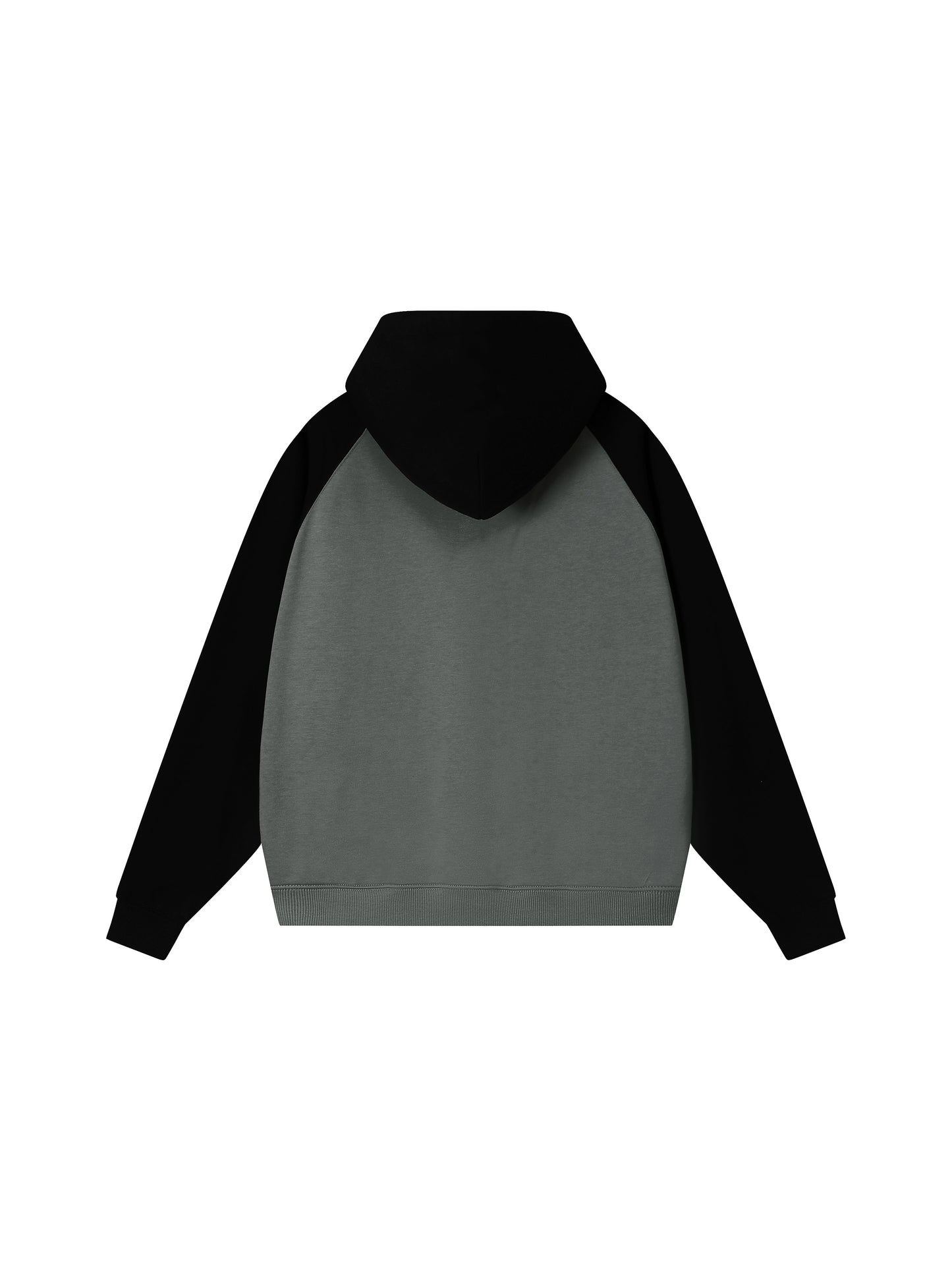 Color-Block Sleeve Hoodie
