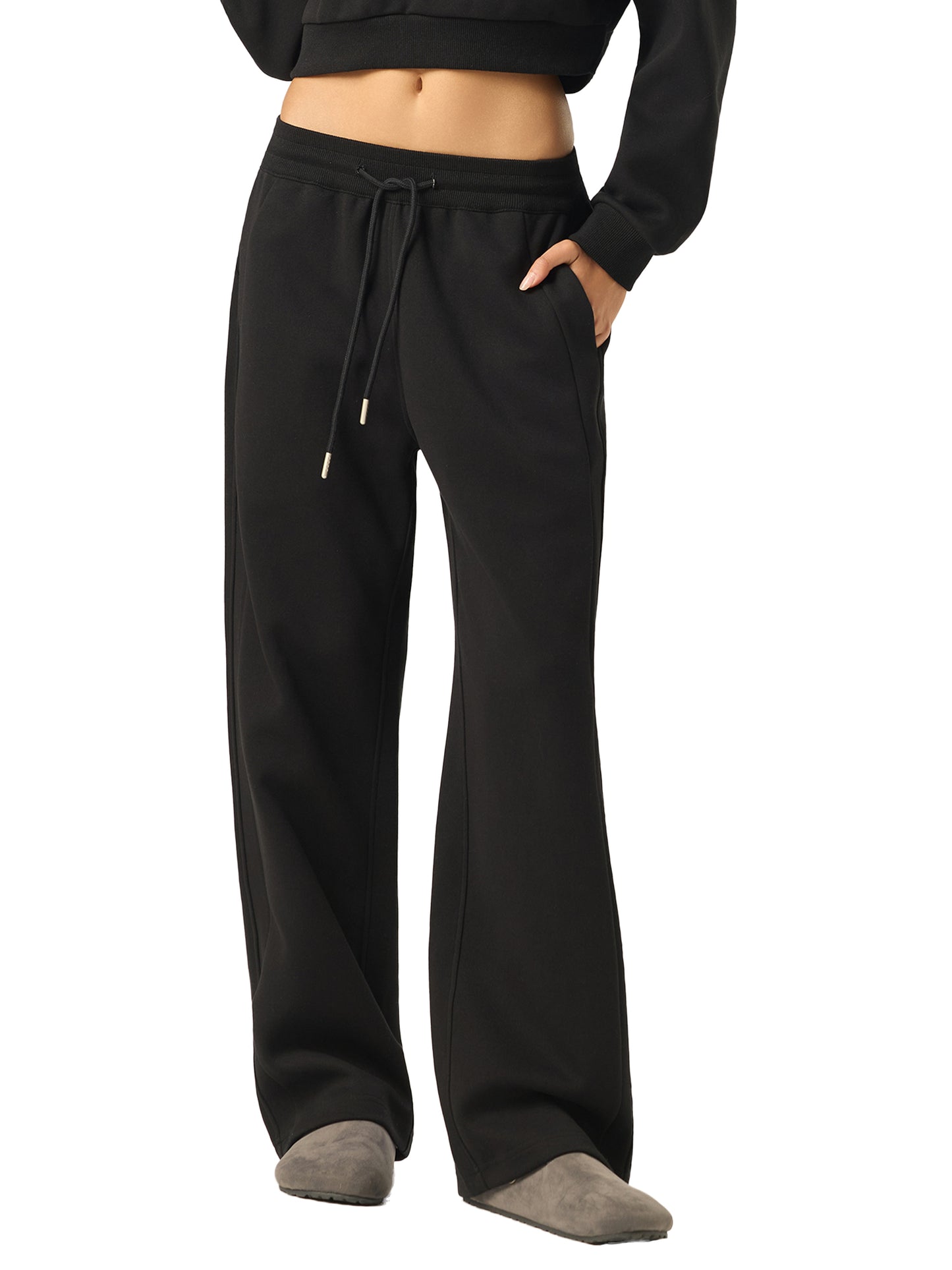 Straight-Leg Sweatpants